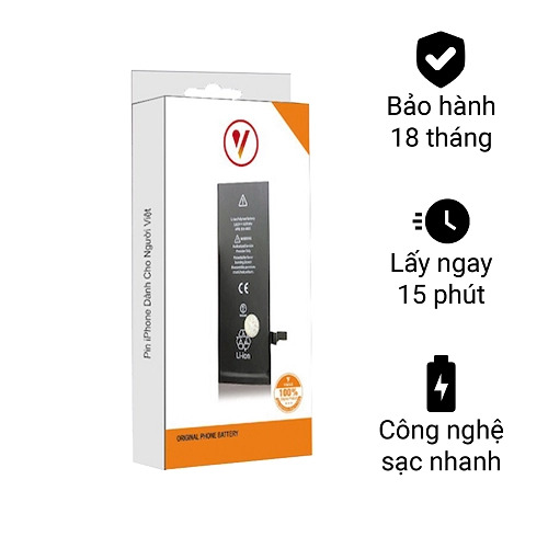 Pin chính hãng Vmas thay cho iPhone 11